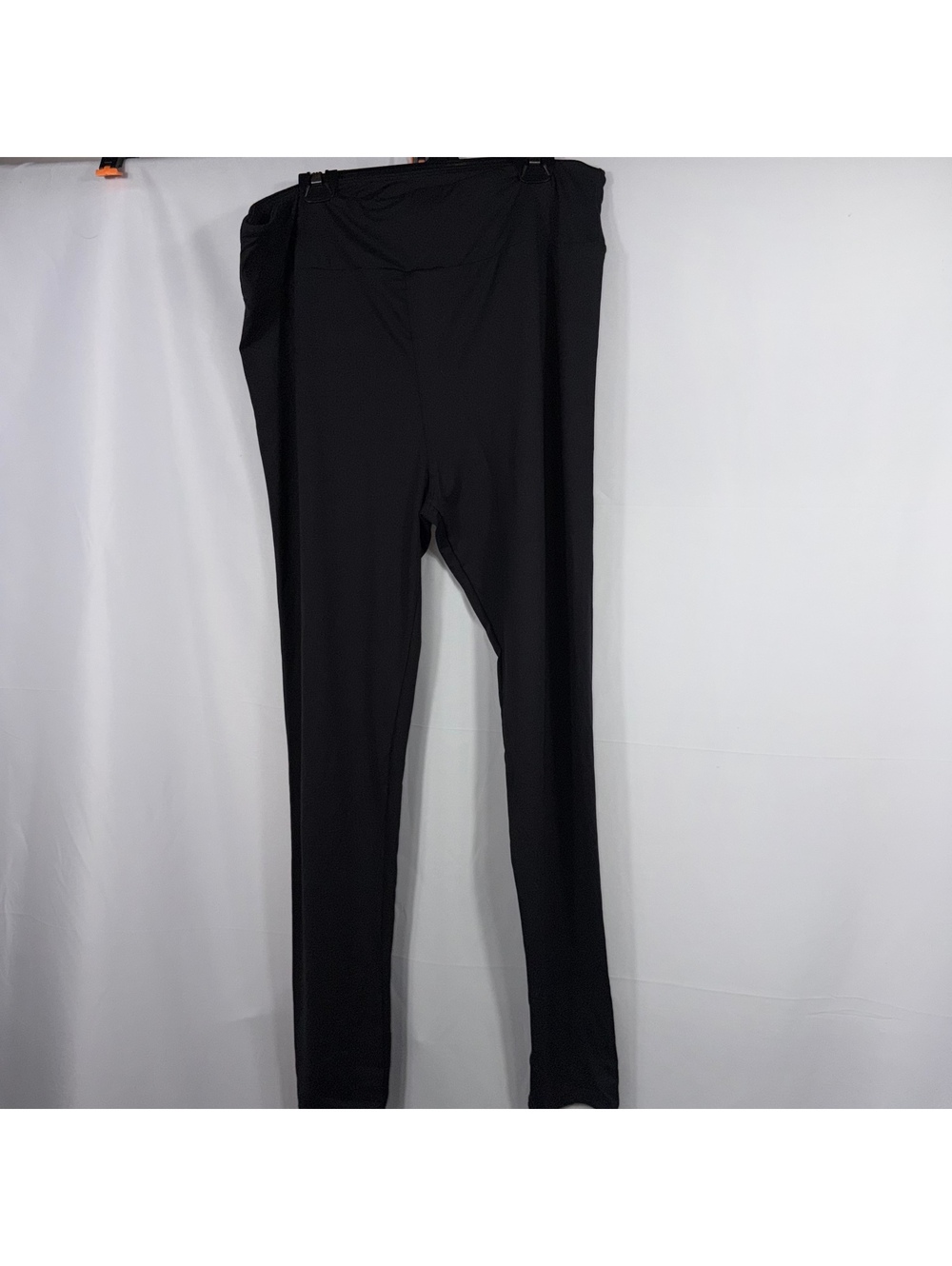 LuLaRoe TC Black Solid Leggings Stretch Pants